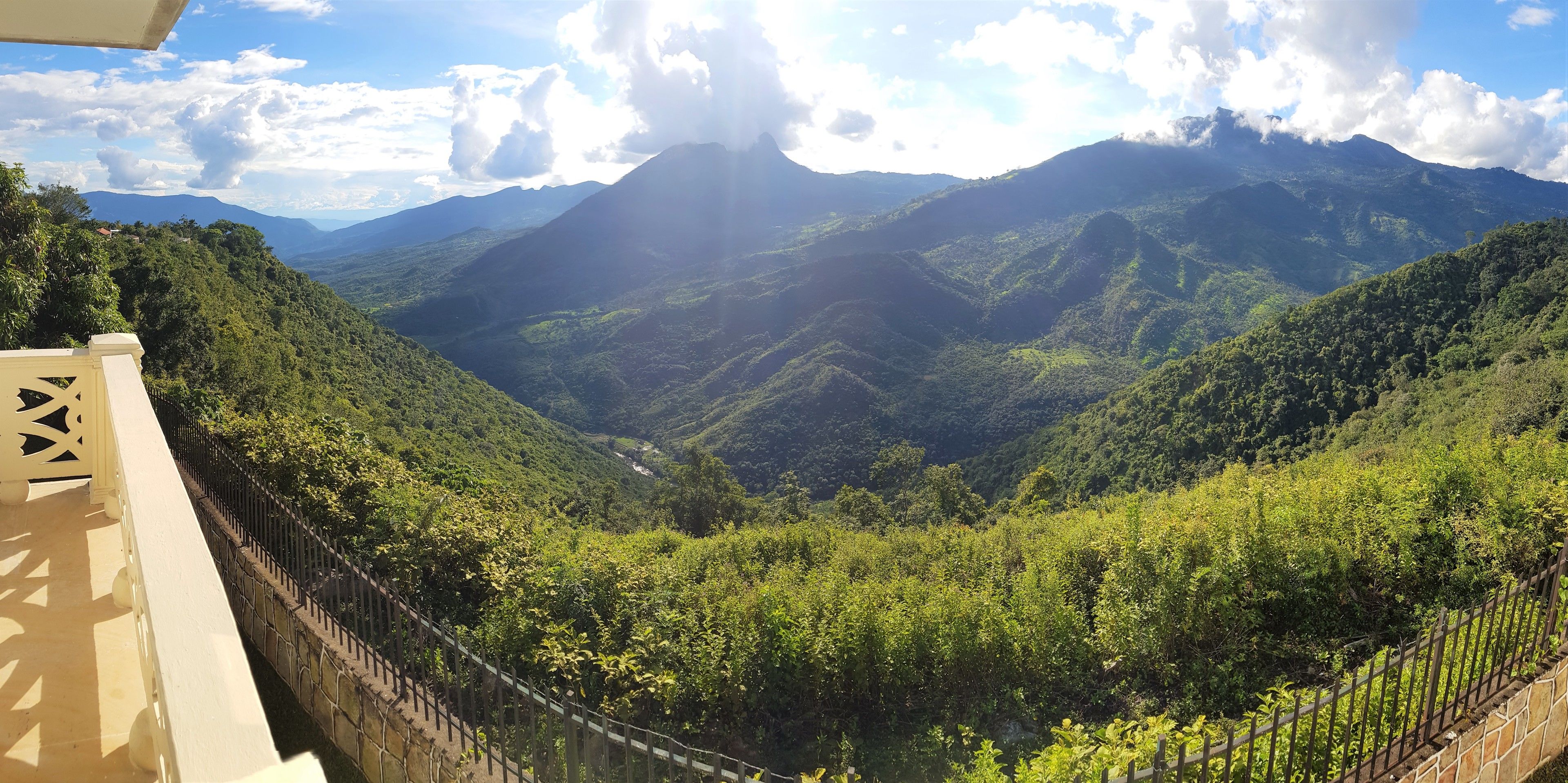 Vista desde la propiedad
