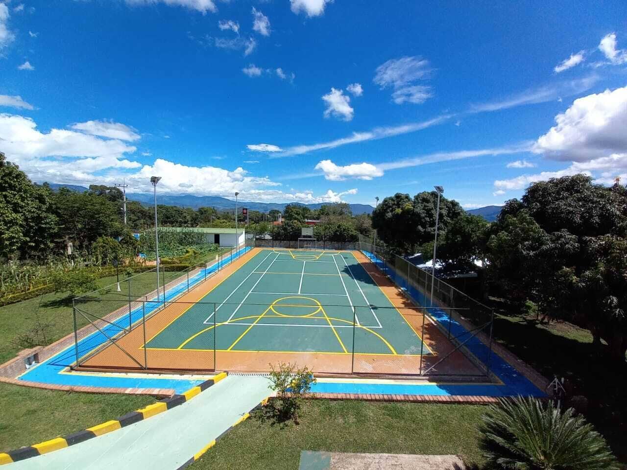 tennis court