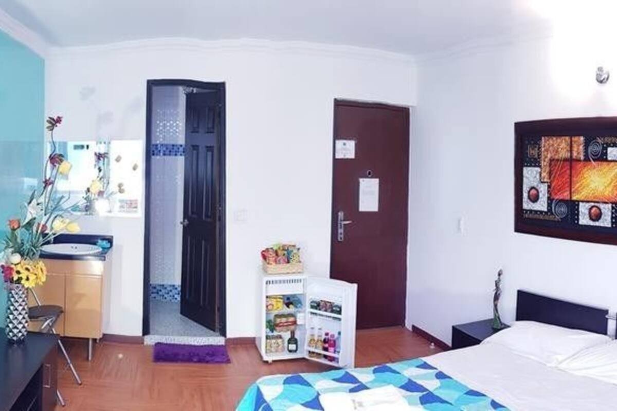 Minibar, wifi gratis, ropa de cama