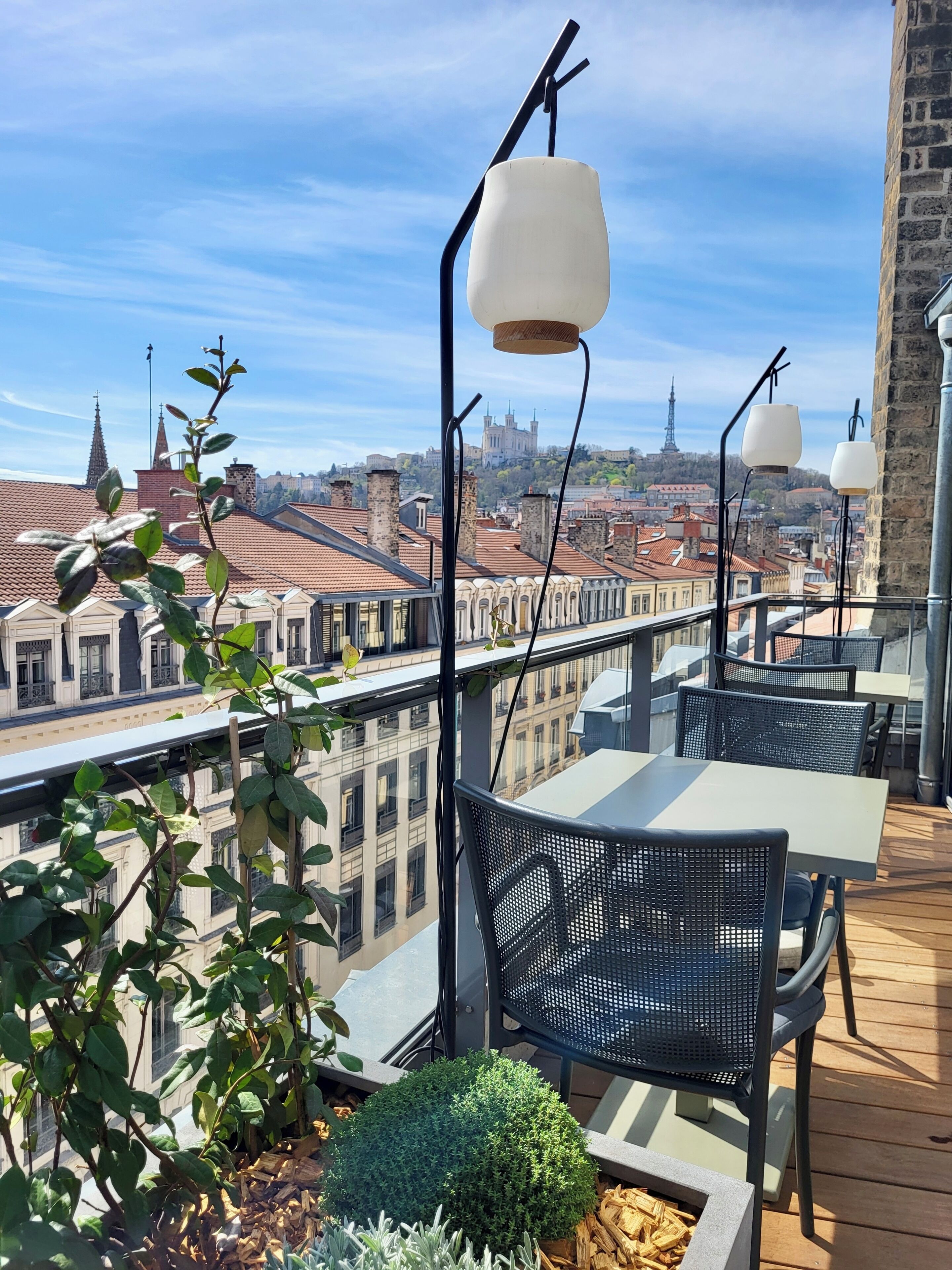 Rooftop bar