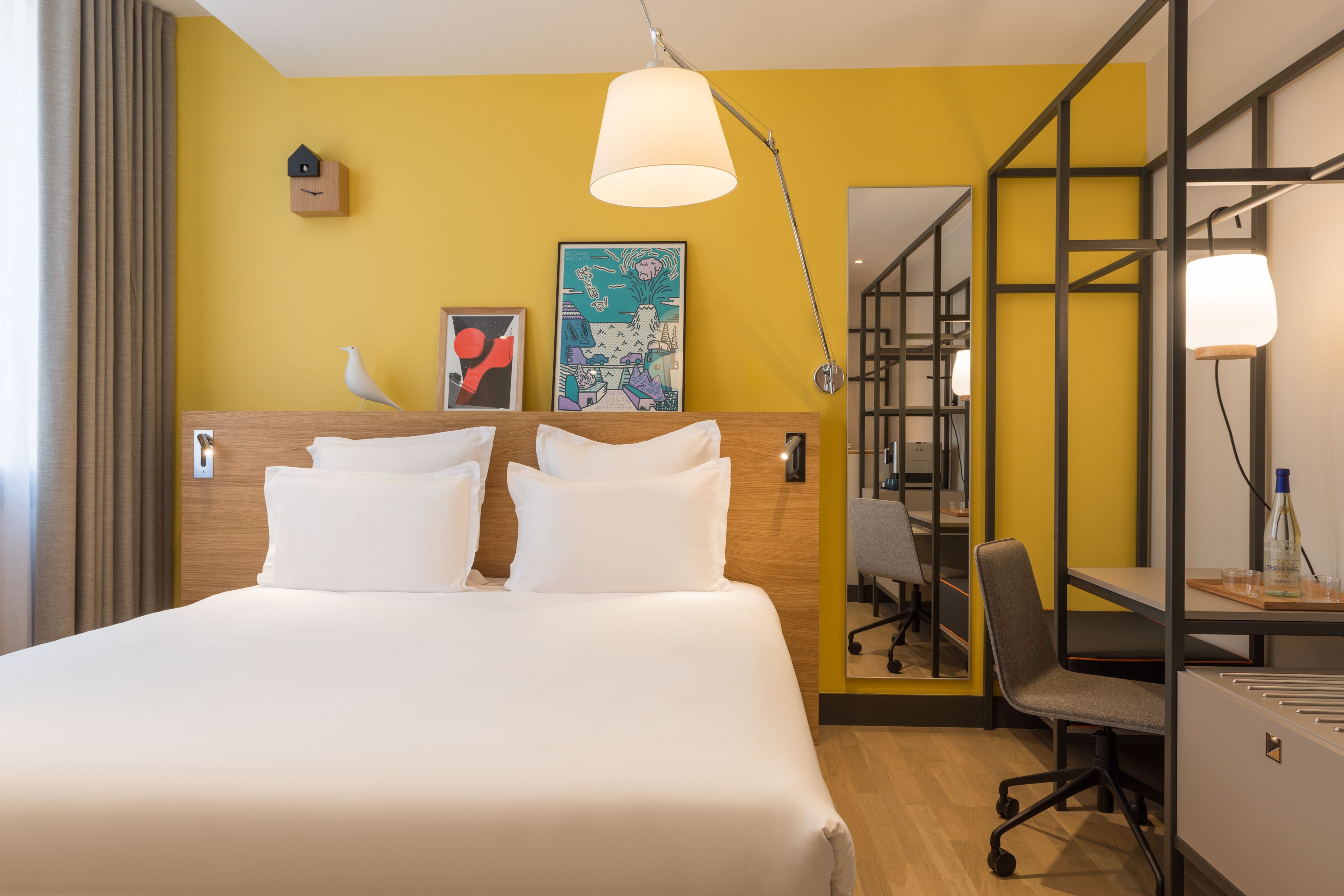 executive double room, 1 queen bed | premium bedding, in-room safe, individually decorated