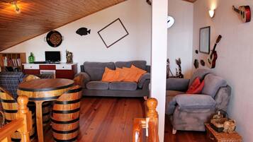 Maison, 3 chambres, vue océan | Intérieur