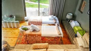 Couples treatment room(s), body scrubs, massages