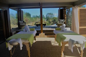 Couples treatment rooms, body scrubs, massages - Forest Nature Spa (The Crags)
