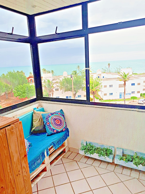 Appartement Panoramique, 2 chambres, vue océan, vue mer | Terrasse/Patio
