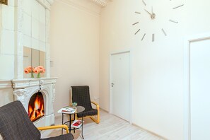 Sittområde i lobbyn