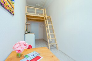 Duplex, Shared Bathroom | Iron/ironing board, free WiFi - Apart Hotel 4Friends (St. Petersburg)