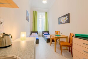 Standard Twin Room, Shared Bathroom | Iron/ironing board, free WiFi - Apart Hotel 4Friends (St. Petersburg)