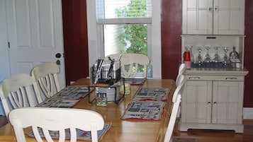 Free daily full breakfast