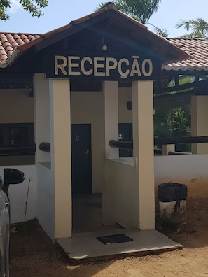 Entrada da propriedade