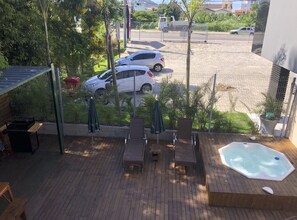 Terrace/patio - Pousada Ondas de Floripa (Florianópolis)