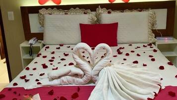 1 quarto, frigobar, Wi-Fi de cortesia, roupa de cama