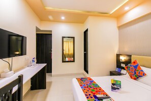 Deluxe Double Room, 1 Double Bed, Non Smoking | In-room safe, wheelchair access - FabHotel Galaxy Comforts Andheri East (Mumbai)