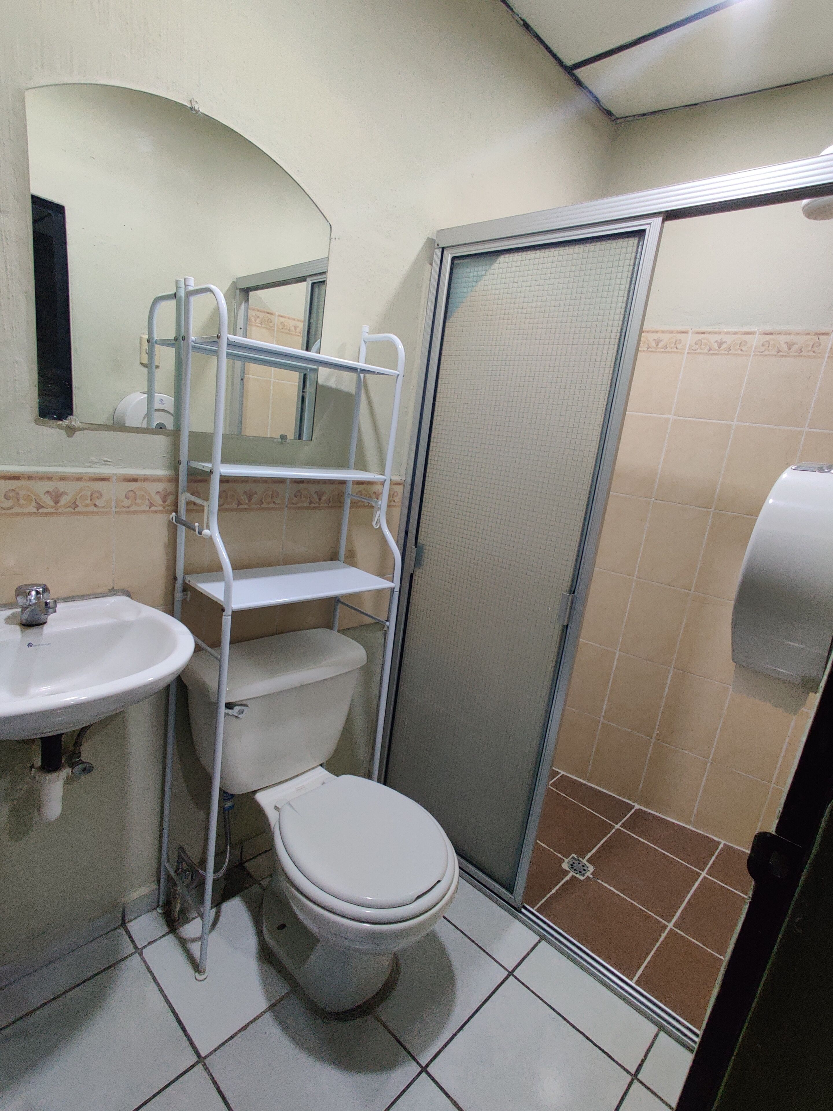 Basic Room | Bathroom | Shower, rainfall showerhead, free toiletries, towels