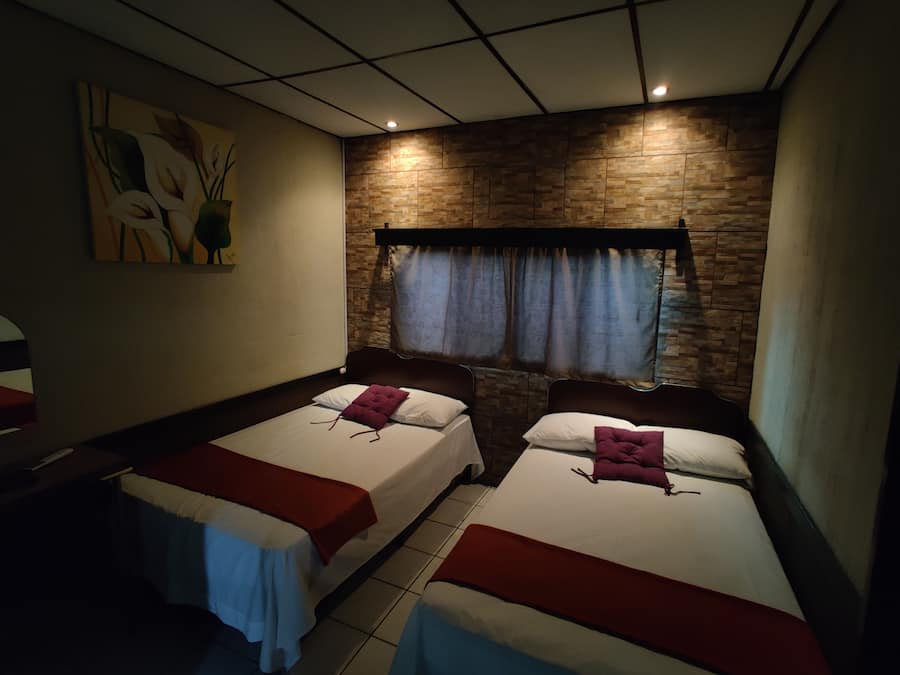 Premium bedding, desk, free WiFi, bed sheets