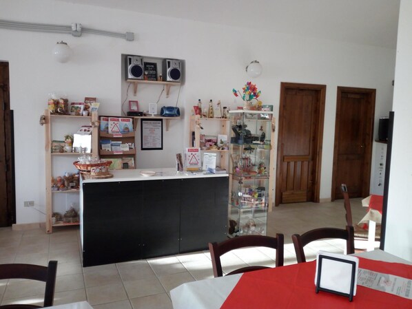 Interior entrance