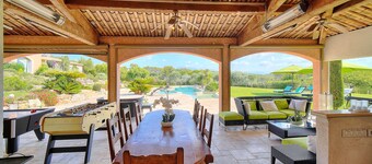 HAVRE DE PAIX" 5 étoiles Prestige jacuzzi, hammam, sauna, PISCINE chauffée Mougins Cannes Grasse