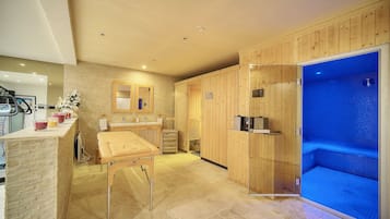 Salas de tratamiento para parejas, baño turco/hammam