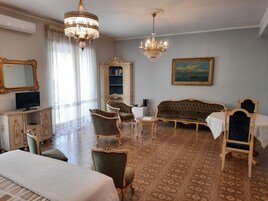 Premium bedding, free minibar, desk, rollaway beds