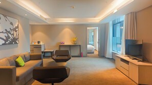 1 bedroom, premium bedding, minibar, in-room safe - GHIC The Mulian Hotel of Bio-island Guangzhou (Guangzhou)