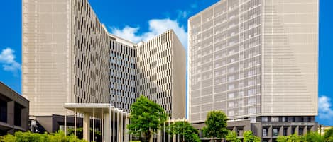 Façade de l’hébergement