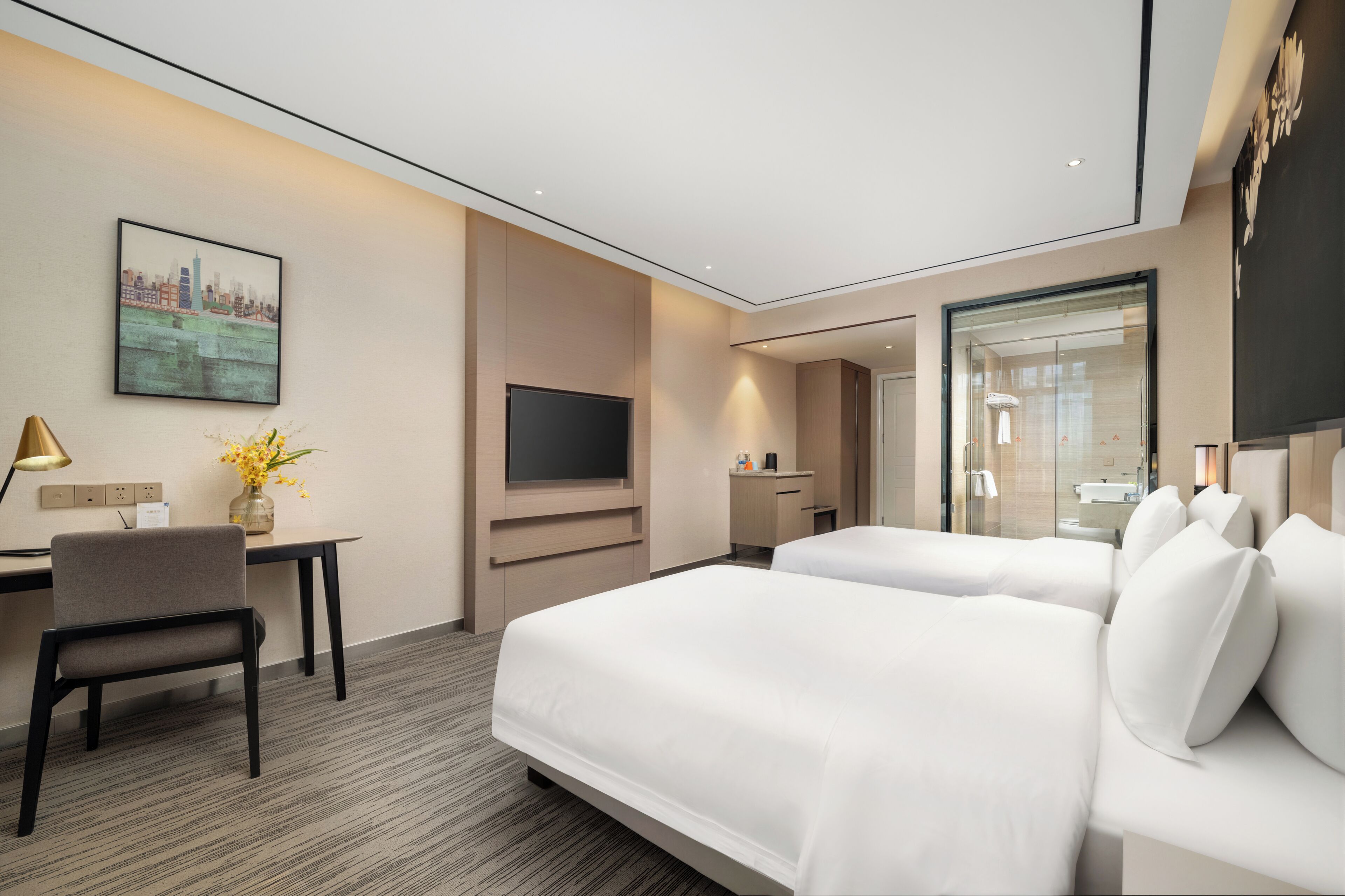 1 Schlafzimmer, hochwertige Bettwaren, Minibar, Zimmersafe