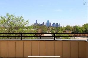 Uitzicht vanuit accommodatie