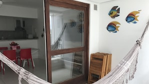 Apartamento Jurere Internacional | Terrasse/patio
