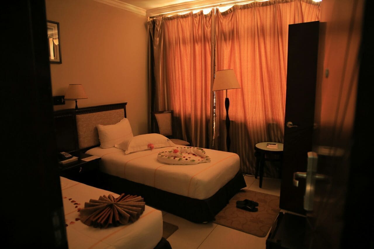 double or twin room, 2 single beds | in-room safe, desk, free wifi