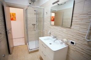 Deluxe-Apartment, 1 Schlafzimmer | Badezimmer