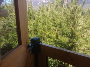 Basic Cabin, 1 Bedroom, Balcony | Balcony - Cabañas Upenen (Villa Pehuenia)