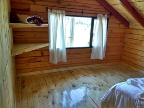Cabin, 2 Bedrooms, Private Bathroom | Individually furnished, bed sheets - Cabañas Upenen (Villa Pehuenia)