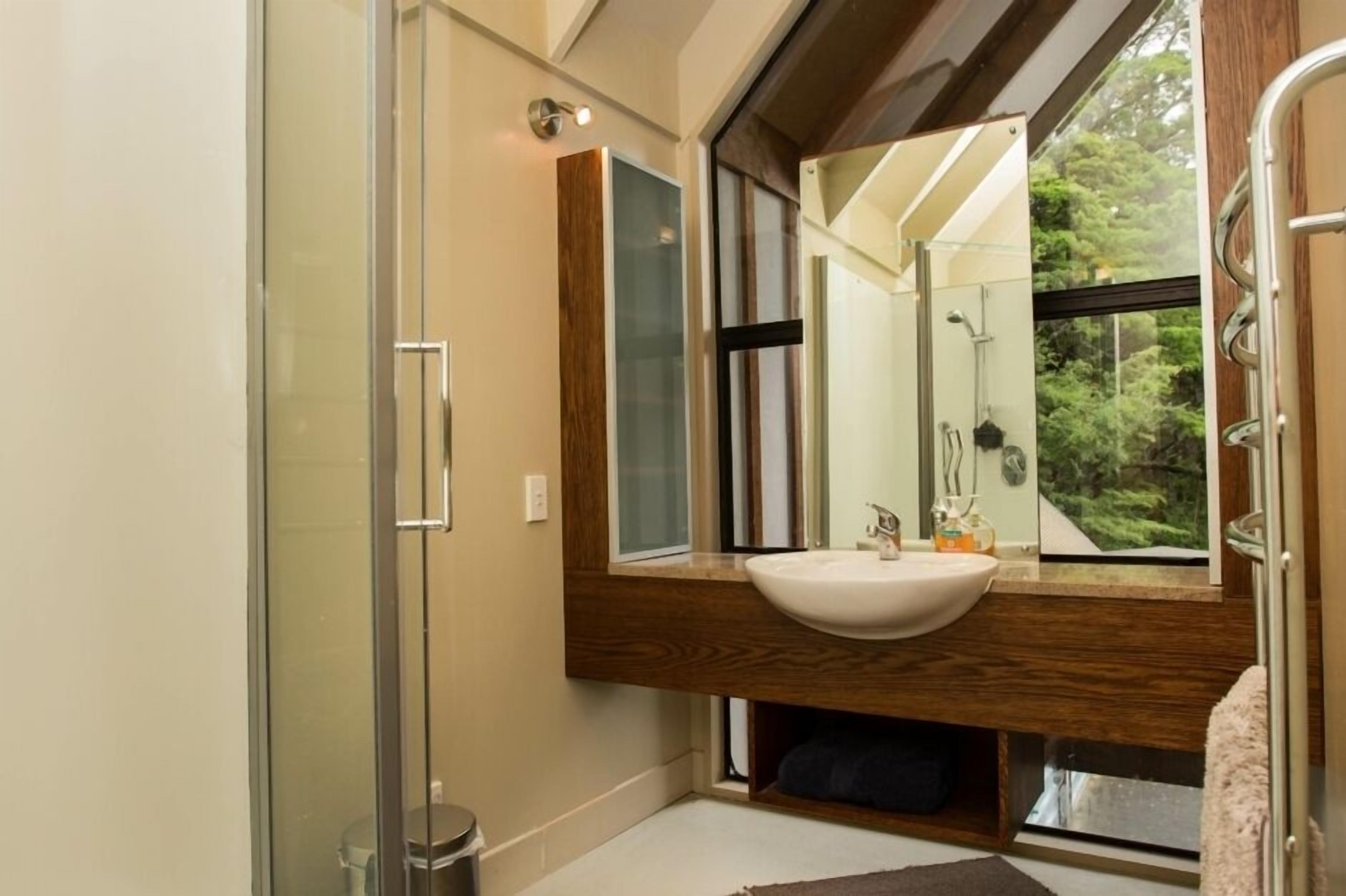 Bathtub, hair dryer, towels, soap