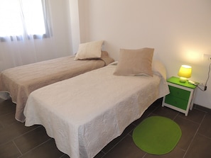 2 bedrooms, iron/ironing board