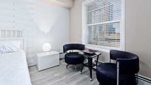 Condo, 2 Queen Beds | 2 bedrooms, iron/ironing board, free WiFi, bed sheets - Suite Digs Rivertwin (Calgary)