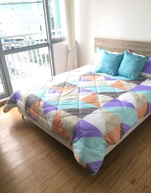 2 phòng ngủ, bộ đồ giường cao cấp 