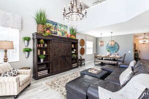 Villa, 5 Bedrooms, Private Pool (KCC4817 in Storey Lake) | Living room