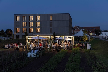 Front of property - evening/night