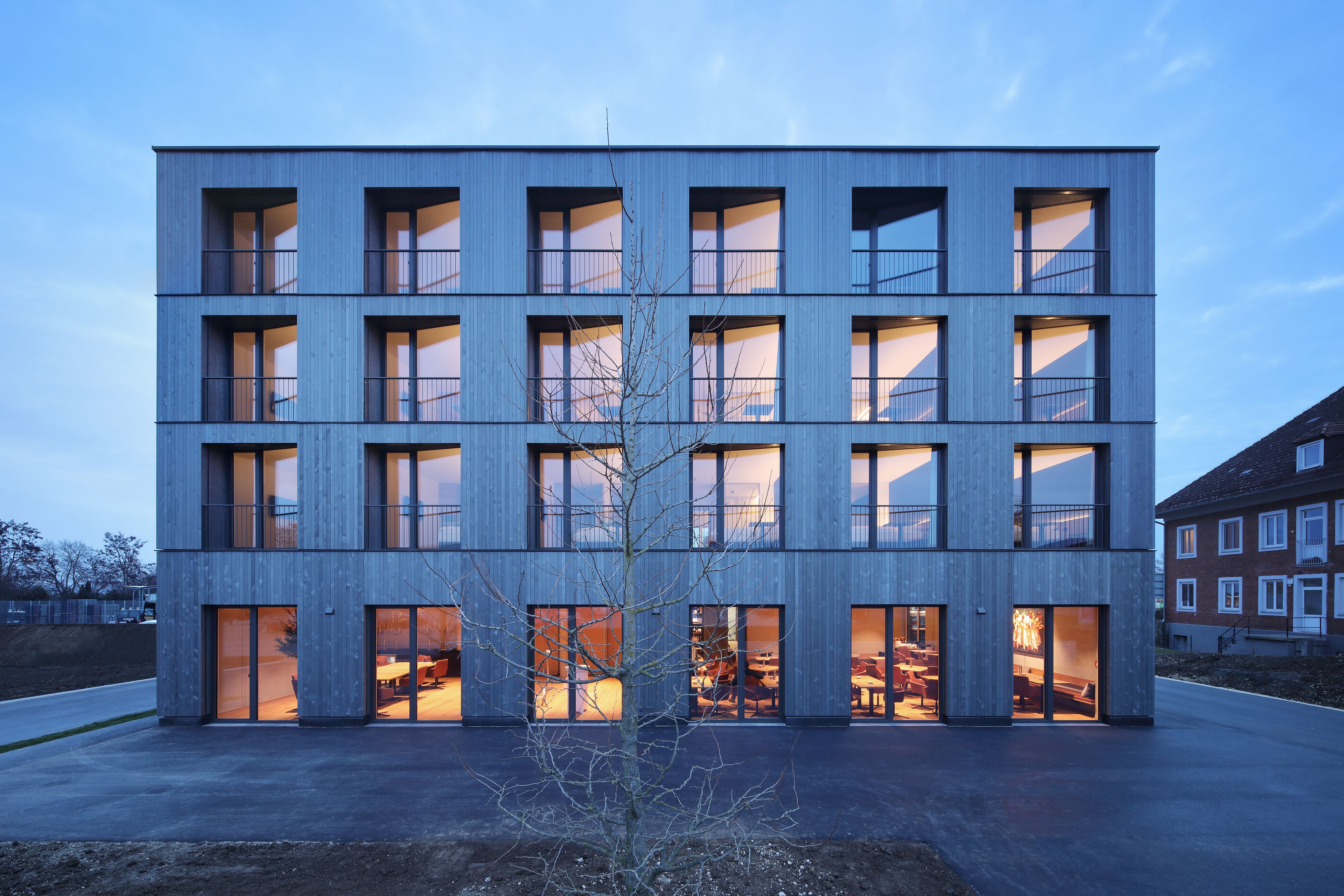 Façana frontal de l&#x27;allotjament