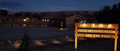 Entrada de la propiedad