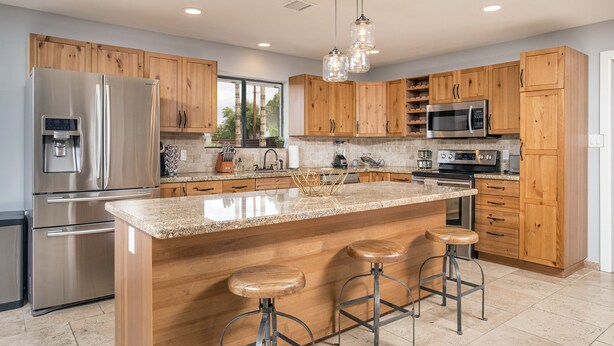 Villa, 4 Bedrooms, Non Smoking | Private kitchen | Coffee/tea maker, full-size fridge, microwave, oven - 4 Bedroom Home Old Town (Scottsdale)