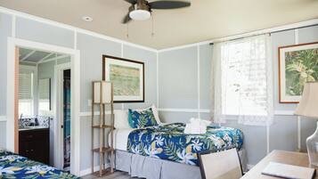 Premium Cabin, 2 Queen Beds | Bed sheets