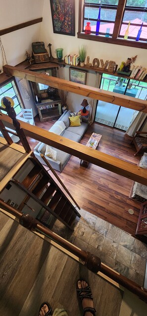 Interior - Sacred Roots Cottage  (Rosman)