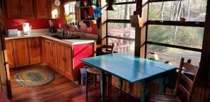 Dining - Sacred Roots Cottage  (Rosman)