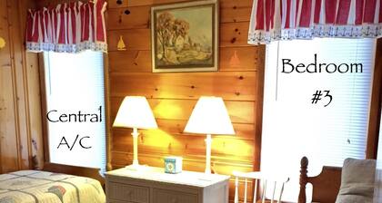 2019 LAVALLETTE Beach Block, Wi-Fi, C-A / C, vuodepaikkoja 9, rintamerkit, 9 taloa rannalle!