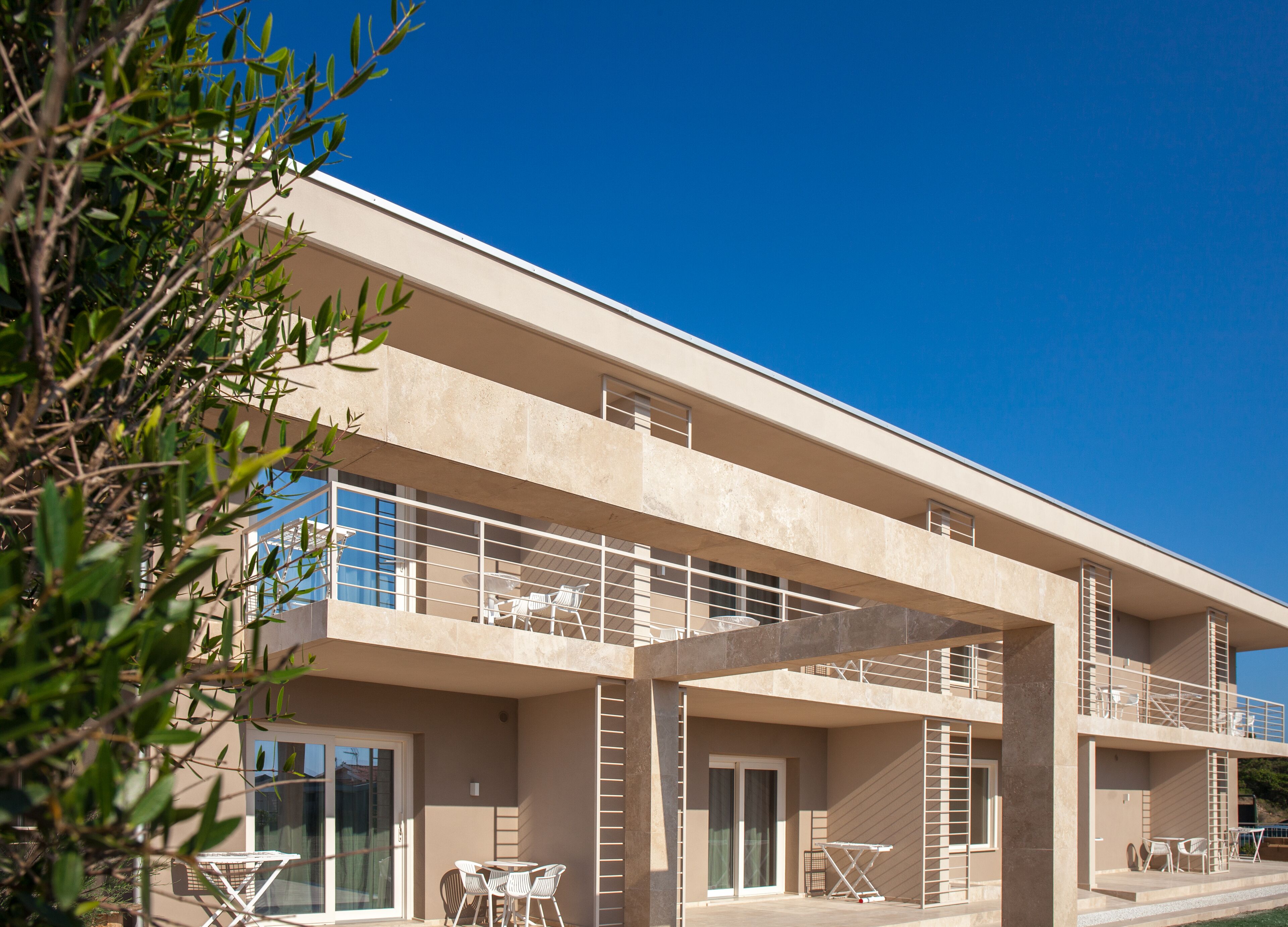 Fassade der Unterkunft