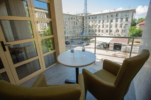 View from room - B Hotel Bishkek (Bishkek)