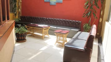 Sala de estar en el lobby