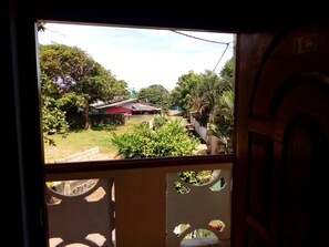 Uitzicht vanuit accommodatie