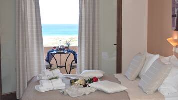 Lakens van Egyptisch katoen, geluiddichte muren